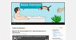 Desktop Screenshot of nettesfrettchen.podcaster.de